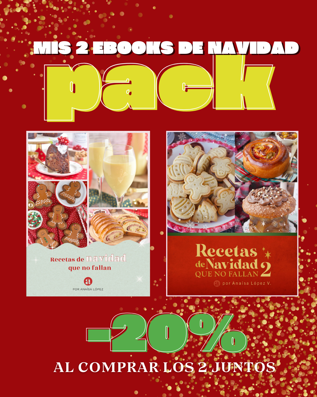 Pack de Recetas de Navidad Que No Fallan 1 y 2